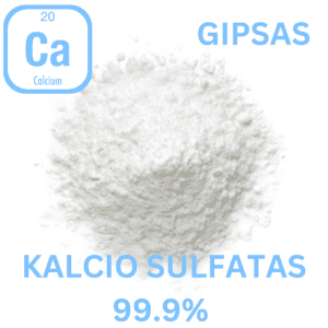 Gipsas Calcium sulfate 99.9% Pure