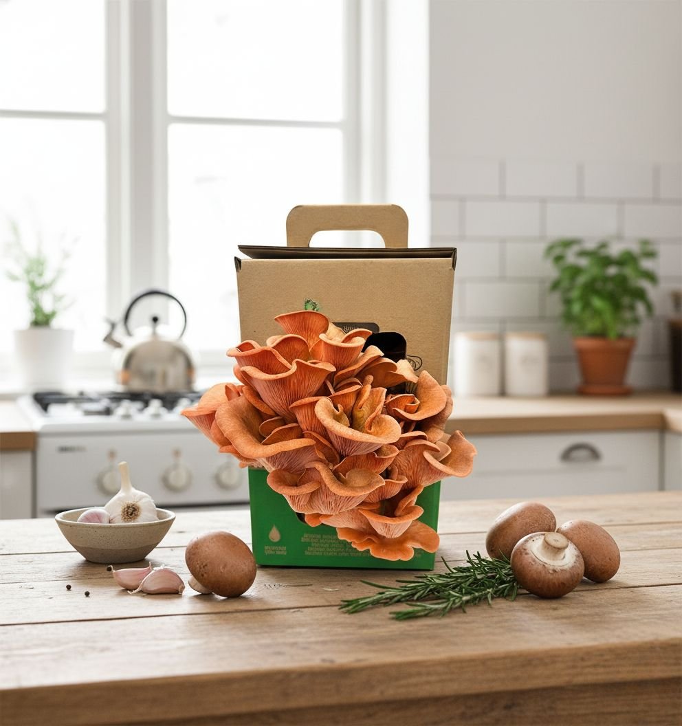 Rožinių kreivabudžių auginimo pakuotė