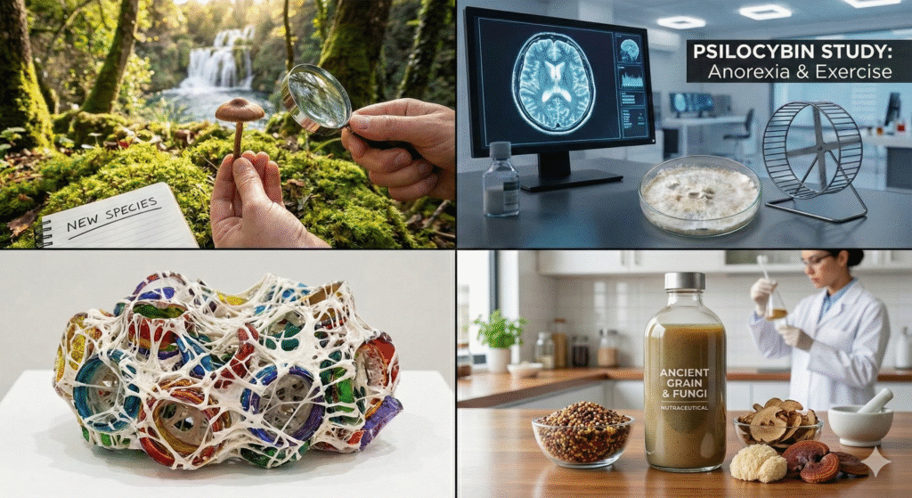 Mushroom Weekly: Biologinės įvairovės proveržiai ir medicinos horizontai (Lithuanian Article)