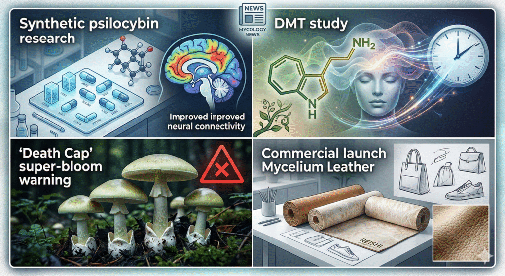 Grybų naujienas nr.3 Mikologijos savaitė: Proveržiai tyrimuose ir perspėjimai miškuose