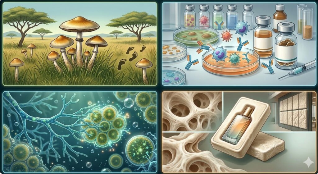 Grybų naujienas nr.4 svarbiausios šios savaitės mikologijos naujienos (2026 m. kovas)